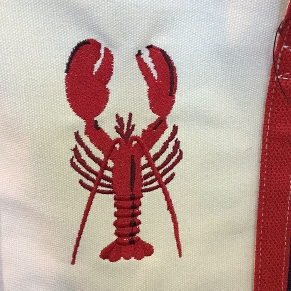 NWT Lobster nautical tote beach bag purse - Picture 2 of 7